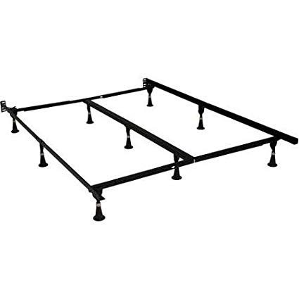 New Beautyrest Adjustable Studio Bed Frame Heavy Duty High Carbon Steel Brown