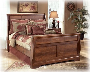 Queen Size Sleigh Bed by Ashley Furniture