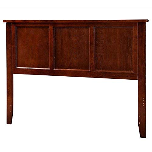 Atlantic Furniture Madison King Panel Headboard in Walnut