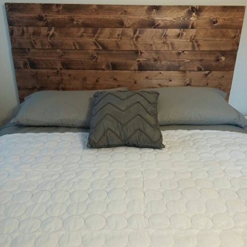 King English Chestnut Rustic, Chic Wood Headboard