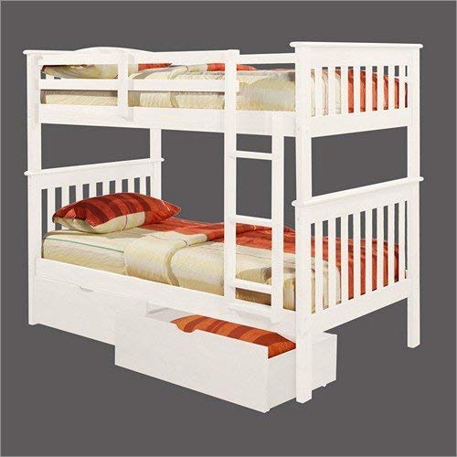 T/T MISSON BUNK BED - WHITE