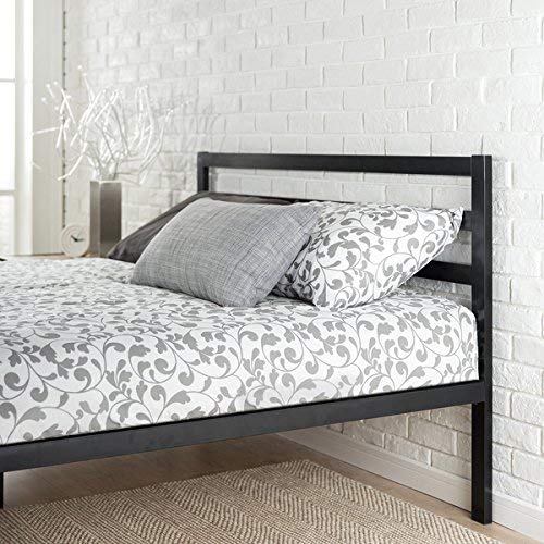 Priage Platform Queen Bed Frame with Headboard