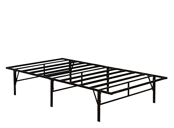 Pilaster Designs - Platform Bed Frame Mattress Foundation No Box Spring Needed (Twin)