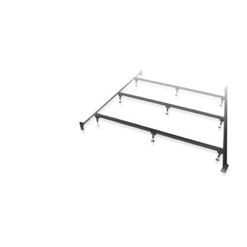 Glideaway King Heavy Duty Bolt-Up Steel Waterbed Frame 3 Cross Supports & 9 Adjustable Legs