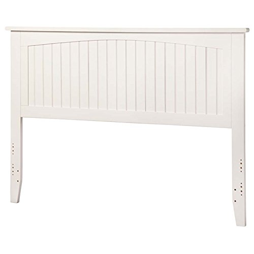 Atlantic Furniture Nantucket Queen Panel Headboard in White