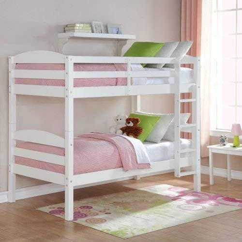 Mainstays Twin over Twin Wood Bunk Bed