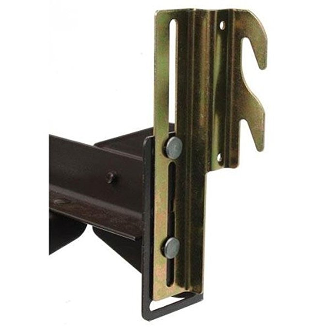 #711 Bolt-On to Hook-On Bed Frame Conversion Brackets with Hardware Hook Plate