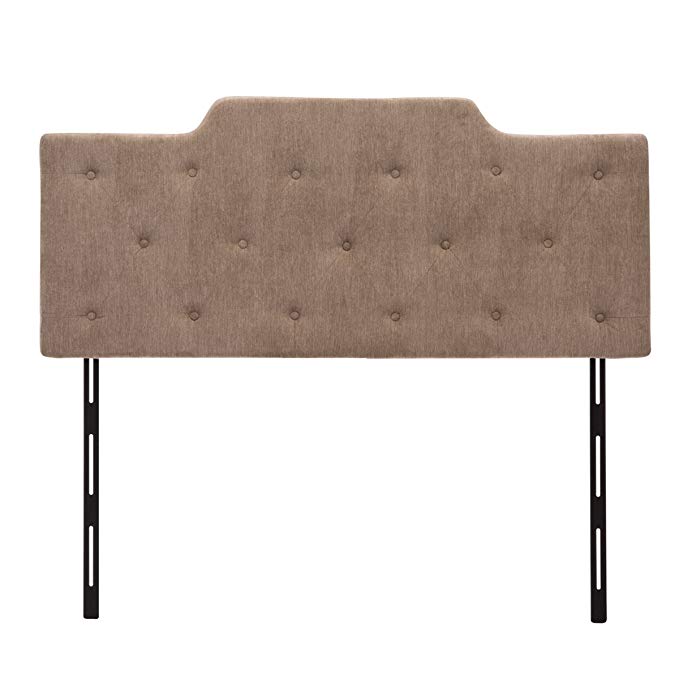 Tongli Upholstered Headboard Button-Tufted Adjustable Headboards for Queen Size Bed