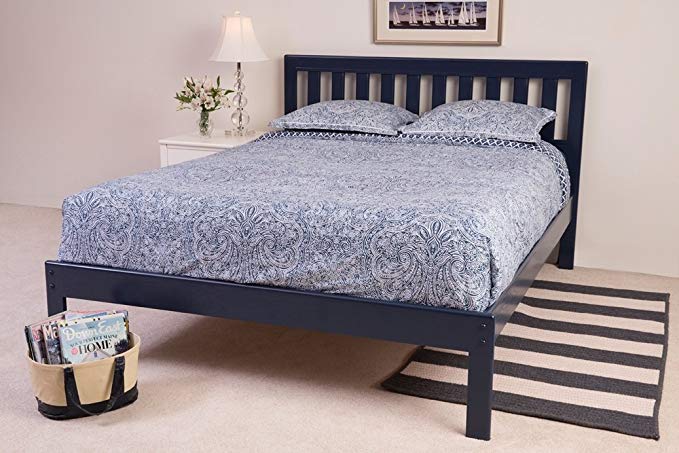 The Danforth II Platform Bed Frame (Full, Black)