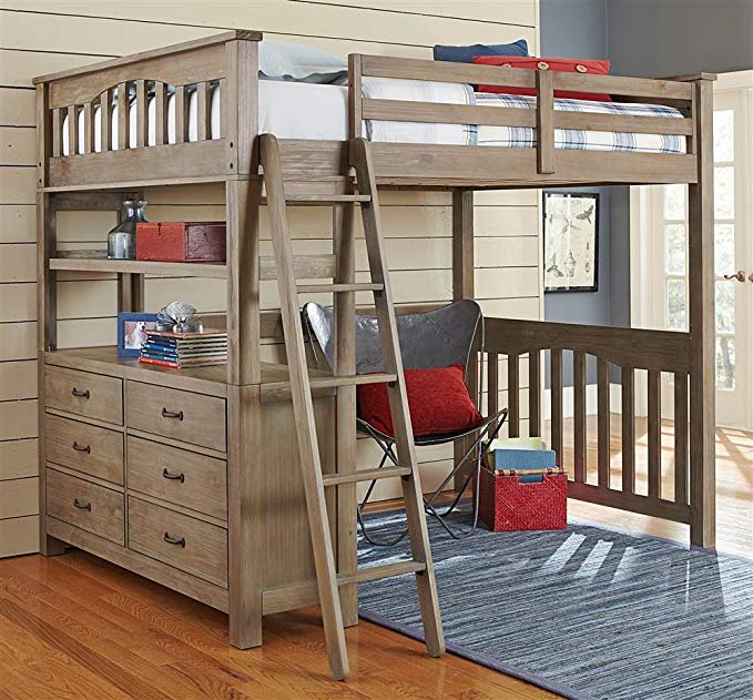 NE Kids Full Loft Bed