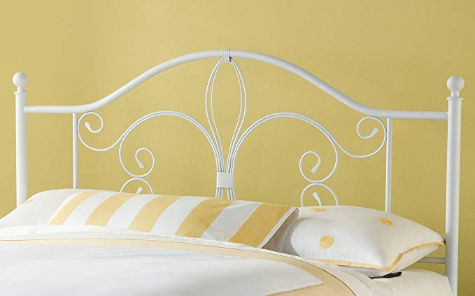 Bergshoeff Textured White Full/Queen Bed Headboard