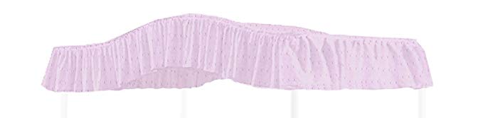 The Furniture Cove Full Size Fantasy Eyelet Lavender Canopy Top Fabric - Perfect for your existing canopy frame!