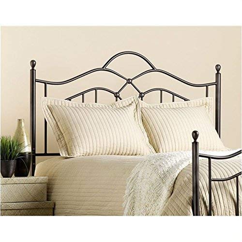 Hawthorne Collections King Metal Spindle Headboard in Bronze