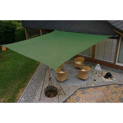 Modern Home Sail Shade Square (11.5' Sides) - Green