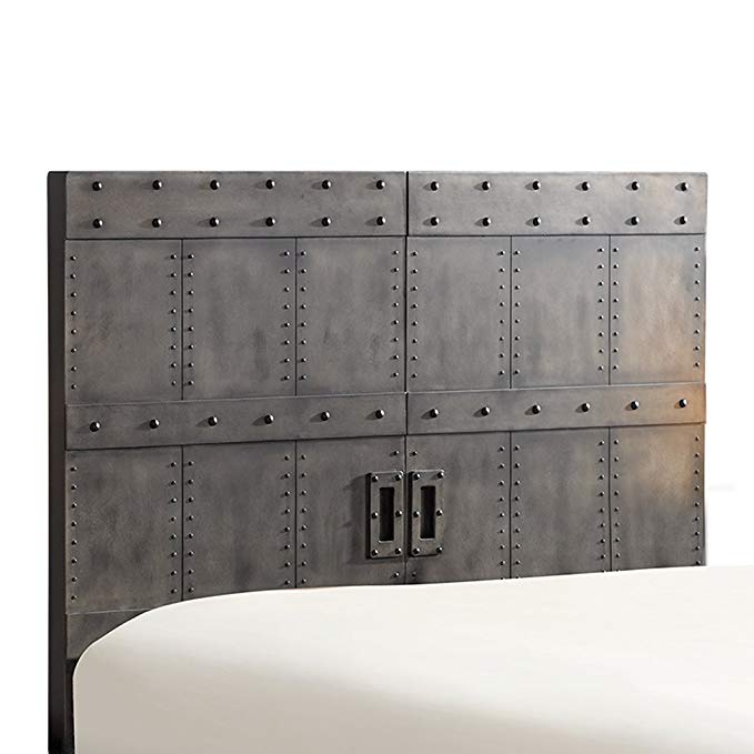 Benicia Queen Headboard Grey Queen