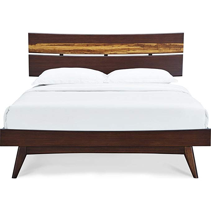 Greenington Azara Queen Platform Bed | Sable