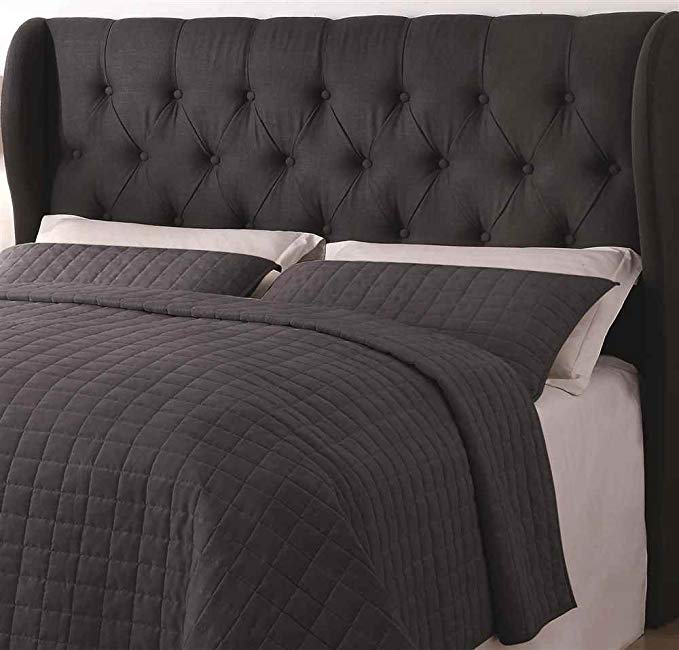 Traditional Headboard with Button Tufting (King - 80.5 in. W x 8.5 in. D x 53 in. H)