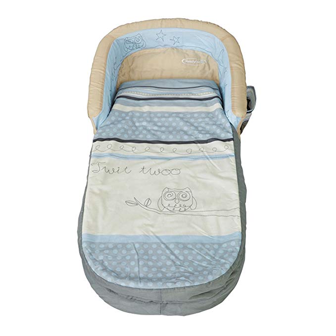 My First ReadyBed, Sleepytime Owl (Blue) by Words Apart, Ages 18 Months - 3 Years