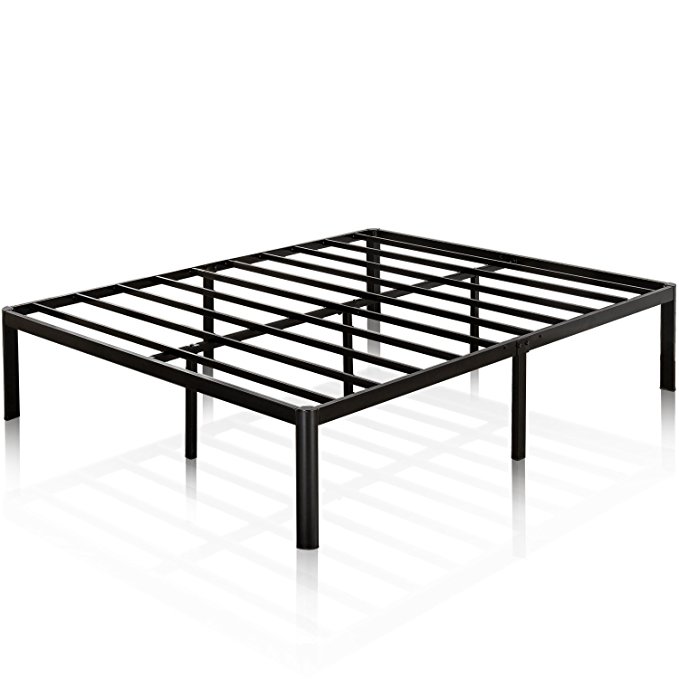 Zinus 16 Inch Metal Platform Bed Frame with Steel Slat Support, Mattress Foundation, Twin