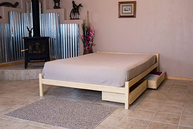 Platform Bed Nomad Furniture Pecos Queen Size Maple