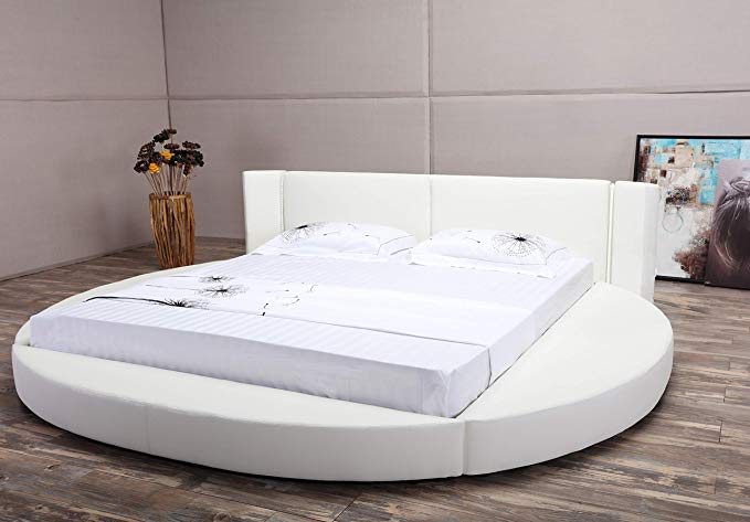 Matisse Oslo-X Round Bed King Size (White)