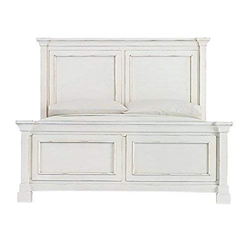 Bridgeport Bed, QUEEN, ANTIQUE WHITE