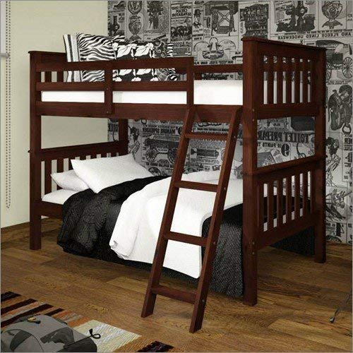 T/T BUNK BED TILTED LADDER DARK CAPPUCINO - DARK CAPPUCINO