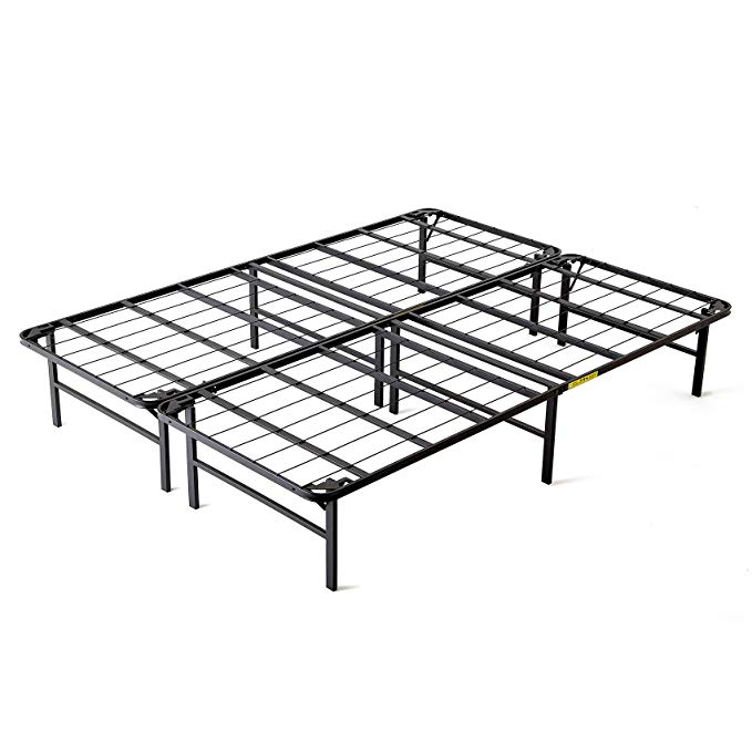 intelliBASE Bi-Fold Metal Bed Frame, Full