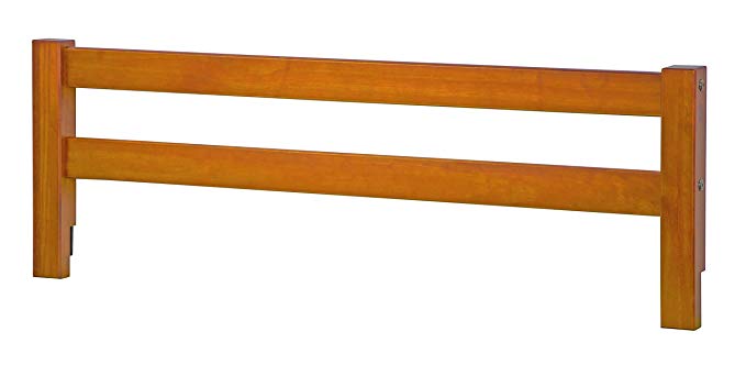 Safety Rail Guard for Beds and Bunk Beds 1004 by Palace Imports, Honey Pine, 14.75”H x 42.75”W, 2”x 2” Posts