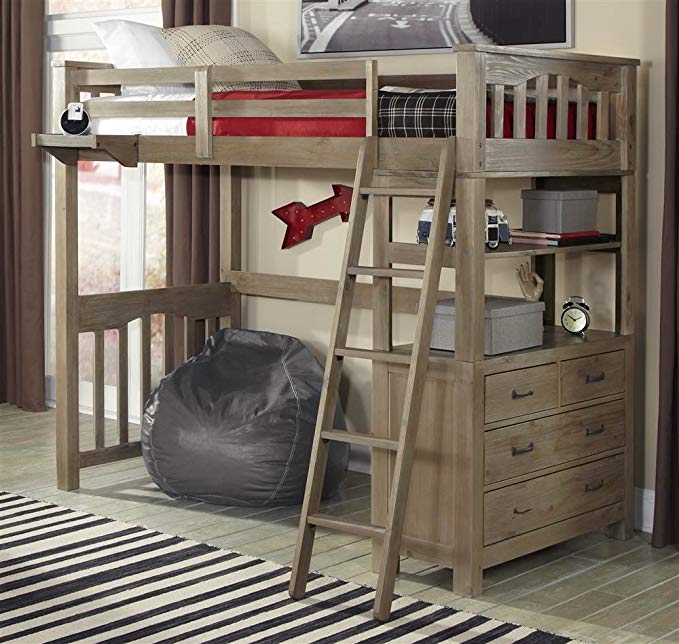 NE Kids Twin Loft Bed