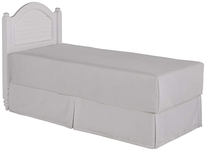 Home Styles Bermuda Brushed Headboard, Twin, White